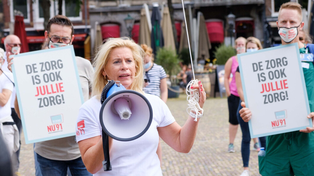 demonstratie de zorg is ook jullie zorg