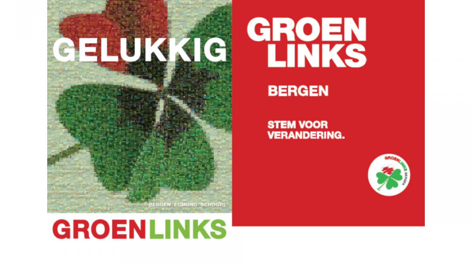 Posters GroenLinks Bergen