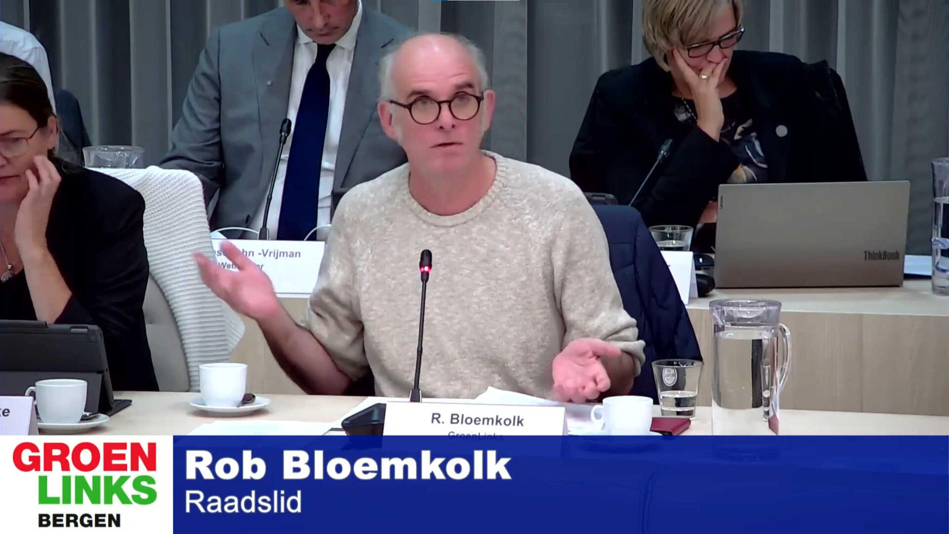 Rob Bloemkolk in de gemeenteraad van 13 oktober 2022